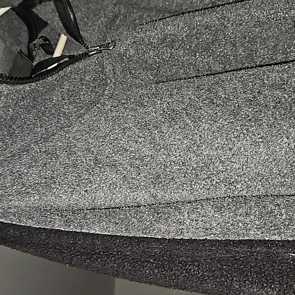 Outdoor urban terrain grey 2 Tone with black fleece pullover jacket
